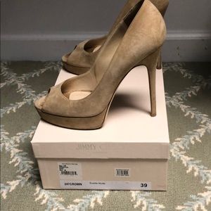 Jimmy Choo crown pumps